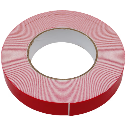 TAPE D/SIDED FOAM 24MM X10M FB - 1.0MM THICK - HOTMELT