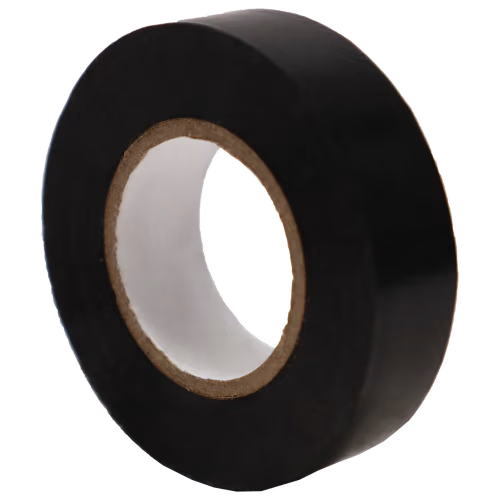 INSULATION TAPE 10M BLACK - 130 MICRON X 18MM