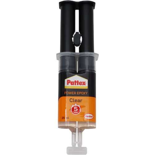 EPOXY ADH CLEAR FAST 25MLX2 PATTEX - RAPID SET (5 MINS) - ALL MATERIALS