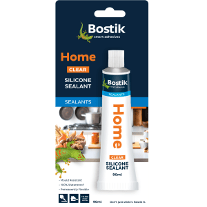 SILICONE 90ML BOSTIK HOME - DWS - CLEAR ALL PURPOSE SEALANT
