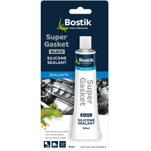 GASKET MAKER BLACK 90ML BOSTIK - HIGH HEAT RTV (300° C) - SUPER GASKET