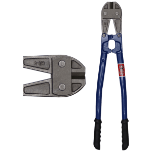 BOLT CUTTER 350MM/14" TUBULAR - HT JAWS BLUE (TUBULAR HANDLE)