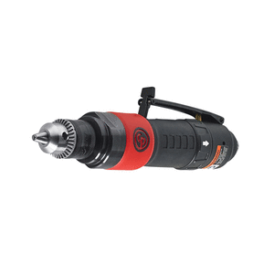 PNEUMATIC DRILL 3/8" STRAIGHT CP - 2100 RPM - RED - 10MM KEYED CHUCK