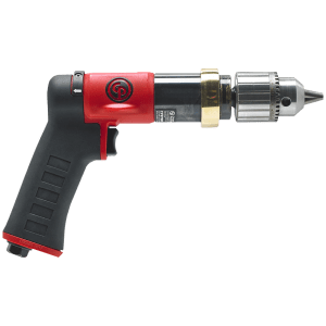 PNEUMATIC DRILL 1/2" REVERSIBLE CP - 840 RPM - RED - 13MM KEYED CHUCK