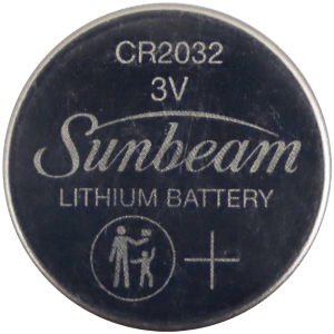 BATTERY COIN CR2032 LI-3V - NON- RECHARGEABLE - SOLD LOOSE