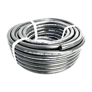 HOSE AIR PVC 10MM BLACK (H/DUTY) - 20.0 BAR - SOLD PER MTR (30M ROLL)