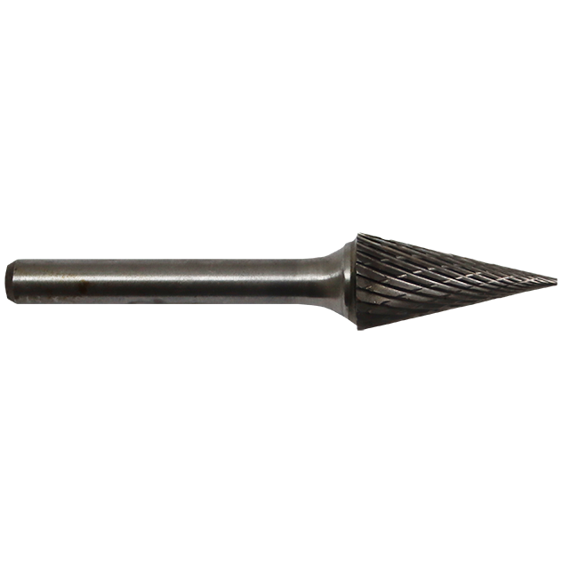 BURR TCT M CONE 12MM FB - 12 X 22MM (SKM-Z6) - 6MM SHANK