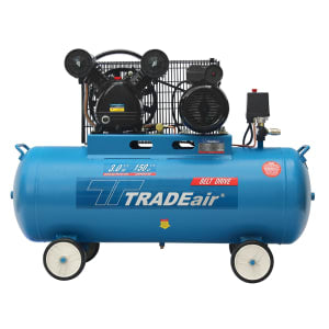 COMPRESSOR 150L 3.0HP - 7 BAR - BELT DRIVE - 2850RPM