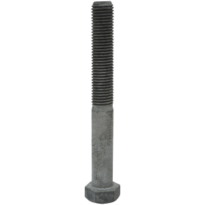 BOLT M/S HDG 24 X 180MM - DIN 601 - GRADE 4.8 - MILD STEEL