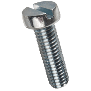 MACH SCREW C/H GALV SLT 6 X 50MM - DIN 84A - CHEESE HEAD - SLOTTED