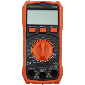 MULTIMETER DIGITAL 600V TOPTRONIC - AC/DC-MAX 10A DC (INC ACCESSORIES)
