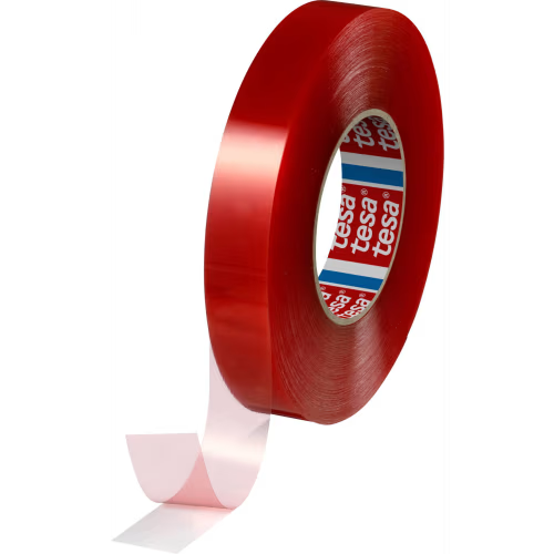 TESA D/SIDED TAPE PET 25MM X 50M - DOUBLE SIDED TAPE - CLEAR FILM (205 um)
