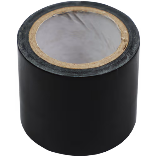 DUCT TAPE BLACK 5M X 48MM - 1 INCH CORE
