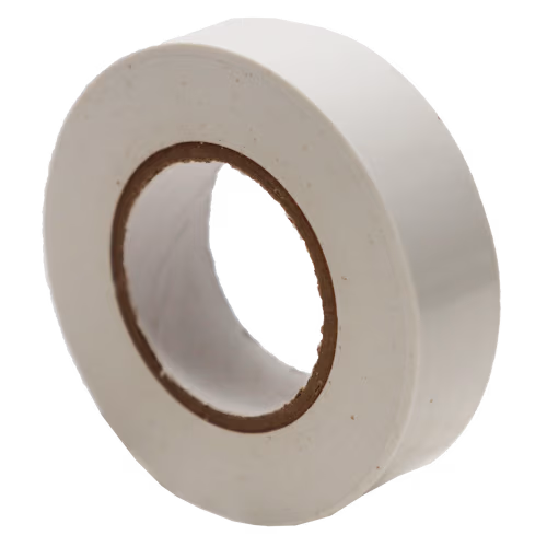 INSULATION TAPE H/DUTY 20M WHITE - 130 MICRON X 19MM (SIMILAR TO NITTO)