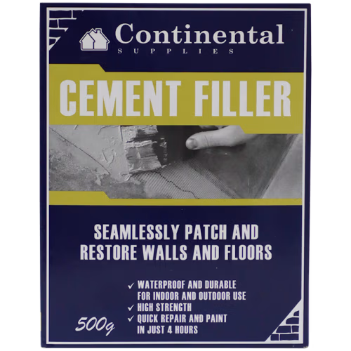 FILLER PATCH CEMENT INT/EXT 500G - PATCH FILLER (QUICK DRYING)
