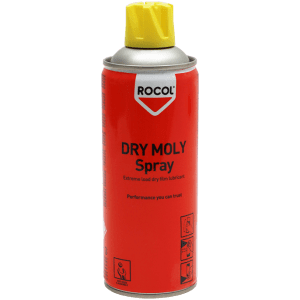 DRY LUBE MOLY SPRAY 400ML ROCOL - HIGH PRESSURE (DRY FILM LUBRICANT)
