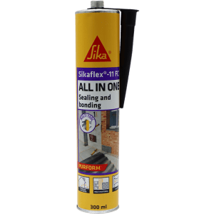 SIKAFLEX SEALANT 11FC BLACK 300ML - BLACK CONSTRUCTION SEALANT