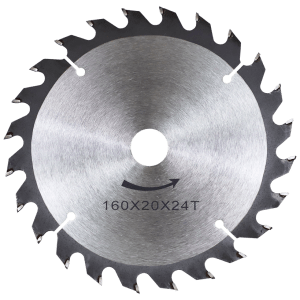 BL CIRC SAW WOOD 160 X 20 24T TCT FB - WOOD RIPPING BLADE (INCL 16MM BUSH)
