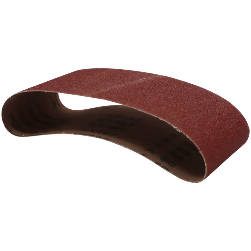 SANDING BELT A/O 75 X 533MM 80G - ALUMINUM OXIDE (BUTT JOINT)