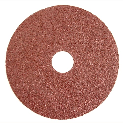 SANDING DISC 115X22MM 100G RH - RESIN FIBRE DISC - ROUND HOLE