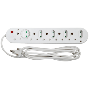 PLUG CORDED MULTI 10 WAY  3M - 5X3PIN 4X2PIN 1XROUND 2PIN