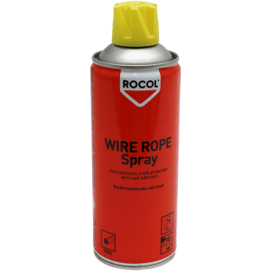 GREASE  WIRE ROPE   400ML SPRAY ROCOL - WIRE ROPE DRESSING (WATER RESISTANT)