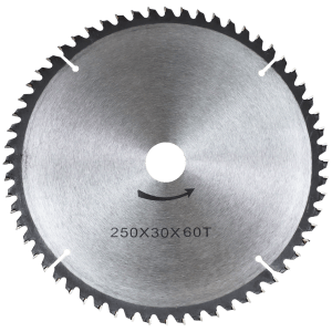 BL CIRC SAW ALU 250 X 30  60T TCT FB - ALUMINIUM BLADE (INCL 25.4/20MM BUSHES)