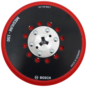 BACKING PAD RUBBER 150MM VELCRO BOSCH - REPLACEMENT PAD BOSCH (MULTI-HOLE)