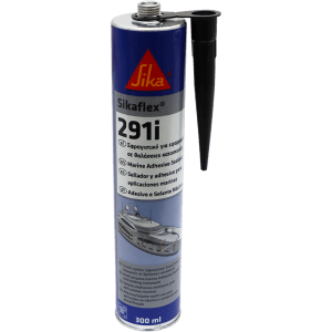 SEALANT MARINE GRADE BLACK 300ML SIKA - POLYURETHANE MARINE SEALANT - SIKA 291I