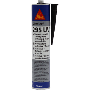 SIKAFLEX SEALANT 295I BLACK UV 300ML - ACRYLIC/POLYCARB -GLASS BONDING