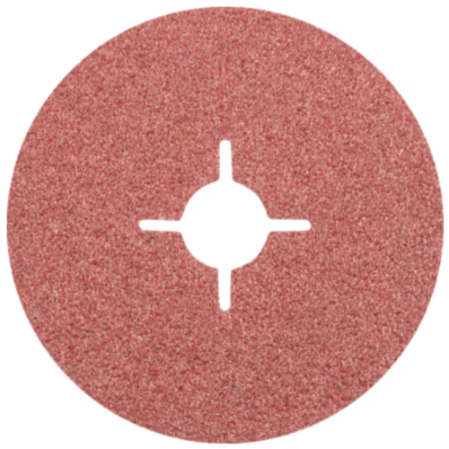 SANDING DISC 115X22MM 36G XC PFERD - RESIN FIBRE DISC - CROSS CUT HOLE