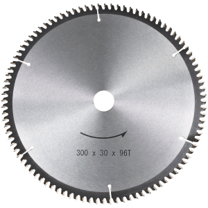 BL CIRC SAW ALU 300 X 30  96T TCT FB - ALUMINIUM BLADE (INCL 25.4/20MM BUSHES)