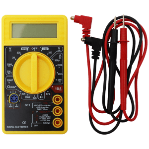 MULTIMETER DIGITAL  500V COMPACT TAISEN - AC/DC-MAX 10A DC (INCLUDES LEADS)