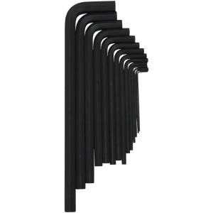 ALLEN K/SET  HEX 1.5-14MM L/S GED - 14PC - EXTRA LONG (BLACK)