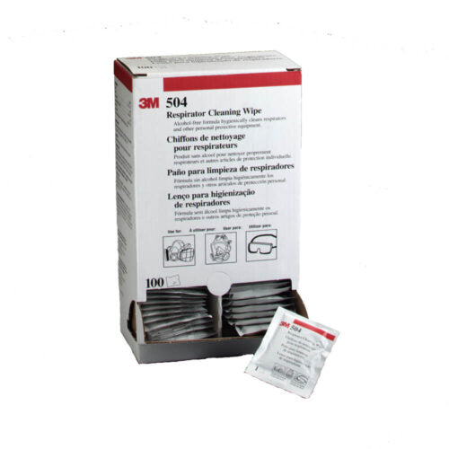 3M 504 Respirator Wipes