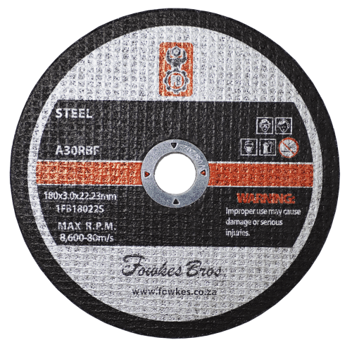 CUT OFF STEEL 180X3.0X22 FB - STEEL CUTTING