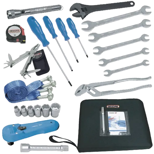 TOOL KIT ASSORT MOTORIST 502 GEDORE - DWS - TOOL SET - 24 PC - AUTOMOTIVE