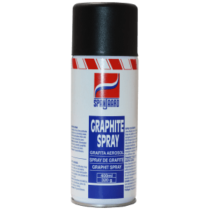 DRY LUBE GRAPHITE  SPRAY 400ML SPA - HIGH TEMP DRY LUBRICANT (TO 450°C)