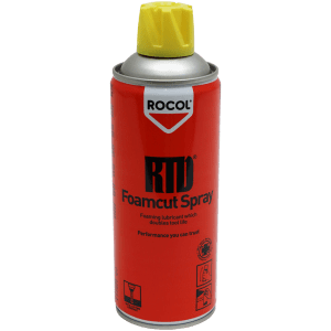 CUTTING FLUID  300ML SPRAY ROCOL RTD - FOAM CUTTING SPRAY FOR ALL METALS