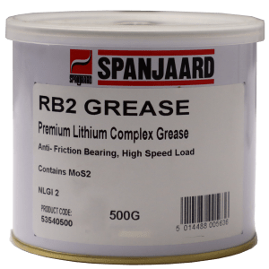 GREASE  BEARING H/D 500G TIN SPA - H/DUTY - RB2 (-25°C TO 150°C)
