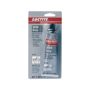 GASKET MAKER  GREY   70ML  5699 LOC - HIGH HEAT RTV (200° C)