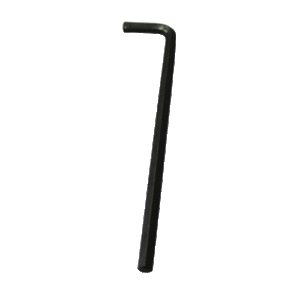 ALLEN KEY IMPERIAL L/S    5/16" - BLACK -  HEX KEY - CRV - LONG SERIES
