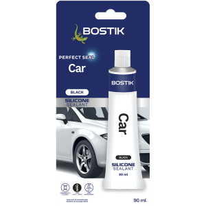 SILICONE   90ML BOSTIK CAR - FLEXIBLE BLACK SILICONE