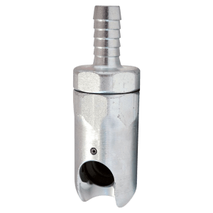 AIR FITT CONNECTOR  6MM HOSE E/F  CP - DWS - EASY FLOW HOSE COUPLER