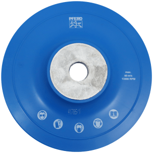 BACKING PAD PLASTIC 115MM M14 PFERD - DWS - M14 THREAD FOR GRINDERS