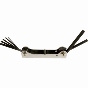 ALLEN K/SET  HEX 1.5- 6MM ARNDT - 7PC - SILVER (HAND CLIP)