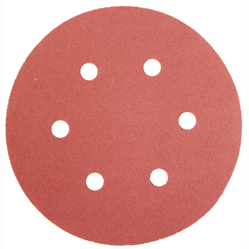 SANDING DISC VELC 150X 240G 6H FB - DWS - VELCRO SANDING DISC (MAROON)