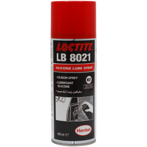 SILICONE  SPRAY  400ML  LOCTITE 8021 - LUBE & MOULD RELEASE - PLASTIC / RUBBER
