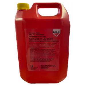 SILICONE OIL  5LTR  350cSt   ROCOL - LUBE & MOULD RELEASE - PLASTIC / RUBBER