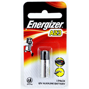 BATTERY 12V-AL  ENERGIZER - NON- RECHARGEABLE - A23 - SOLD LOOSE